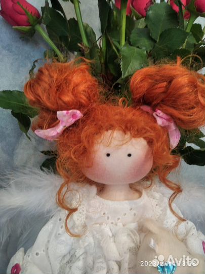 Интерьерная кукла ручной работы