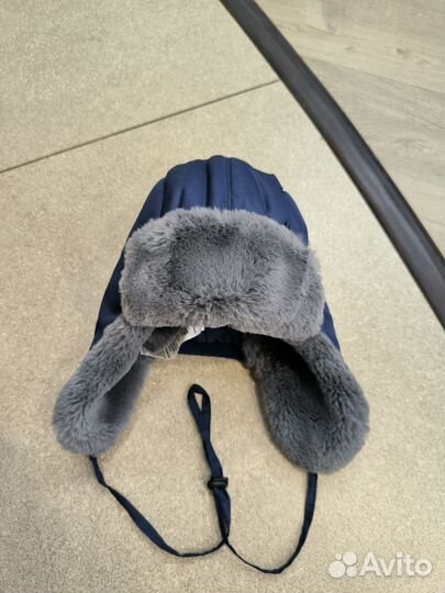 Шапка ушанка детская