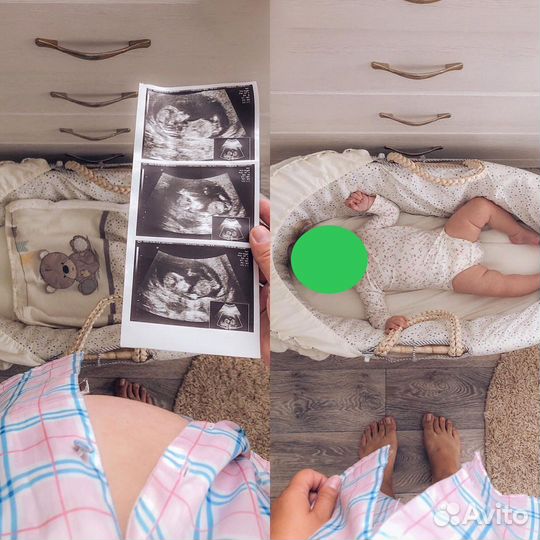 Колыбель-корзина плетеная Mothercare