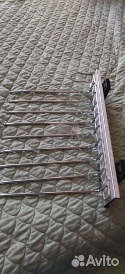 Выдвижная штанга-полка для брюк, юбок