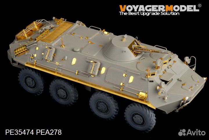 1/35 Russian BTR-60PB Trumpeter 01544 + допы