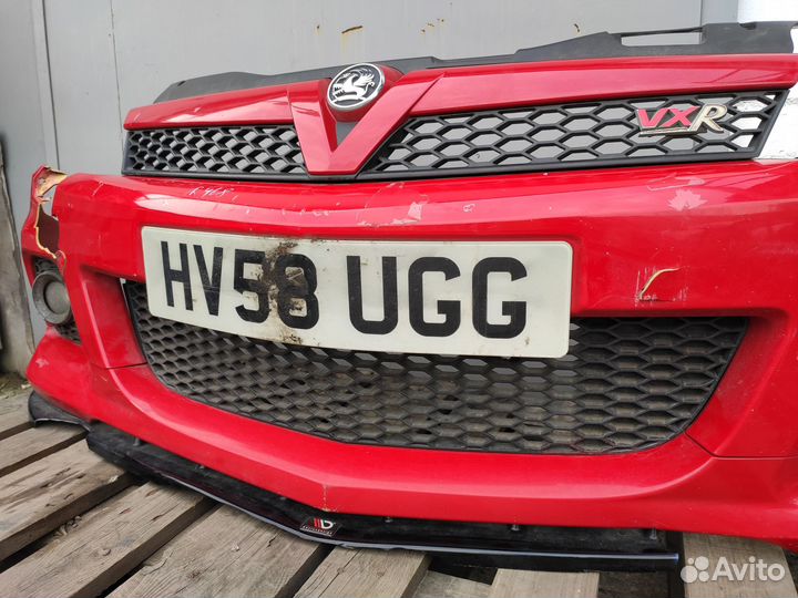 Бампер передний на Opel Astra H OPC VXR 3Д
