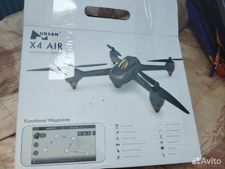 Квадрокоптер hubsan h501