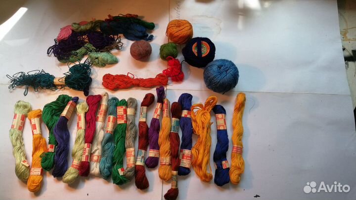 Нитки мулине для вышивания СССР
