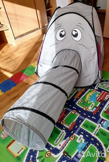 Палатка и игровой тоннель