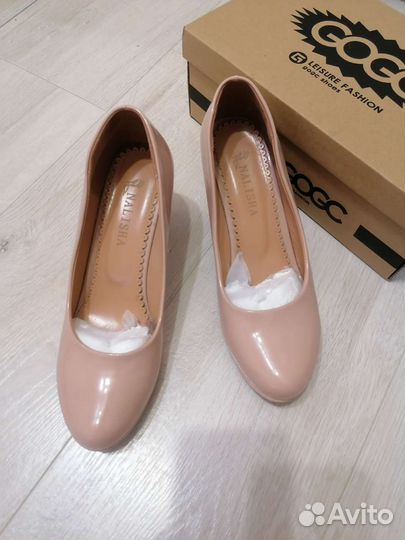Туфли лакированные 39