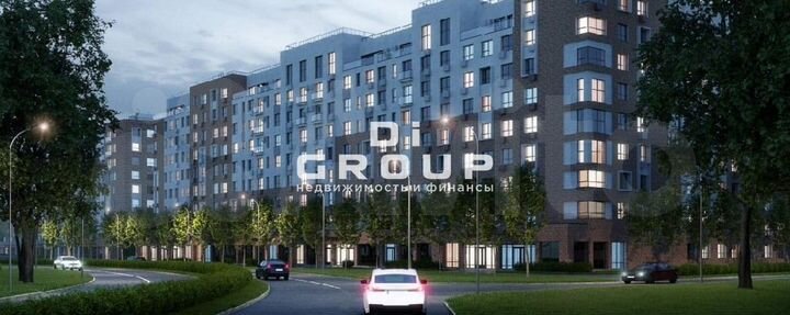 54 кв м на первой линии