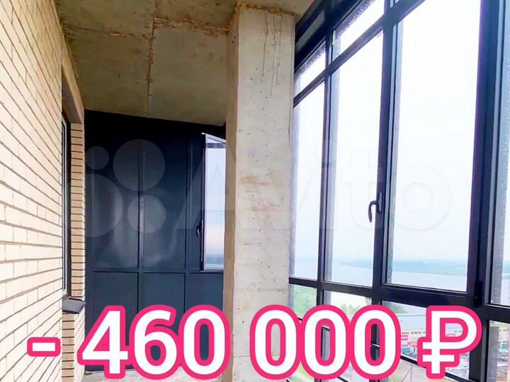 3-к. квартира, 91,6 м², 2/12 эт.