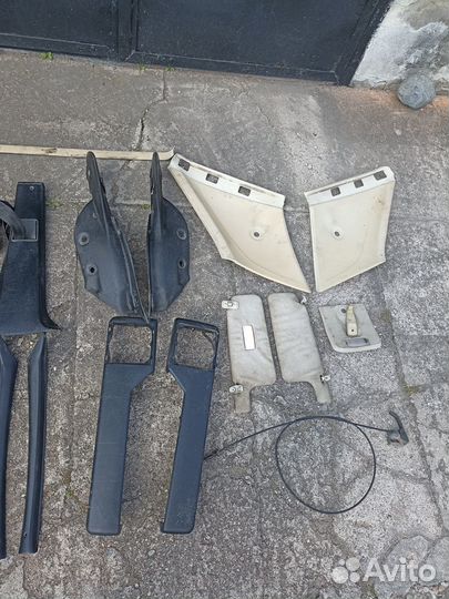 Пластик салона VW golf 2