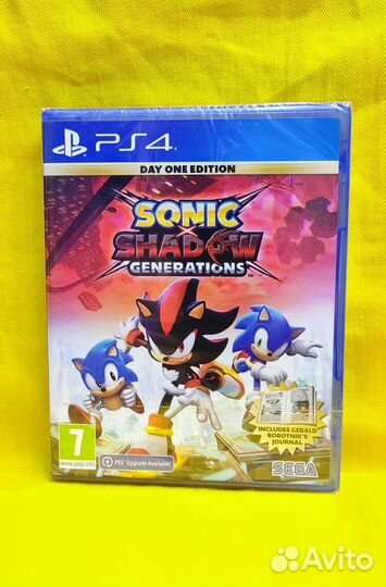 Sonic PS4 диск для Boo-guy
