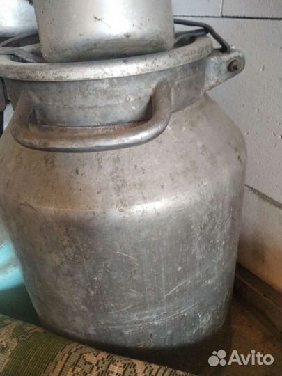 Фляга алюминиевая бу 40л