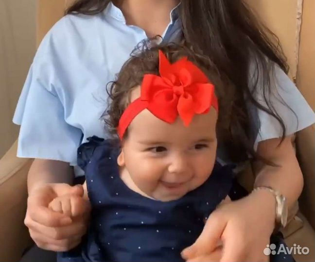 Повязка на голову для девочки 3 шт разные модели