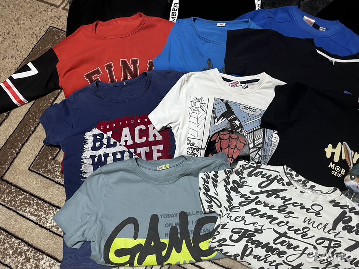 Одежда пакетом для мальчика 128-140