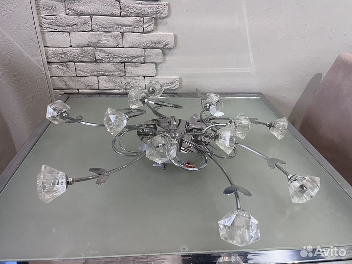 Люстра потолочная галогеновая
