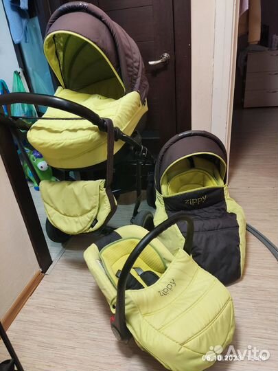 Коляска zippy 3 в 1