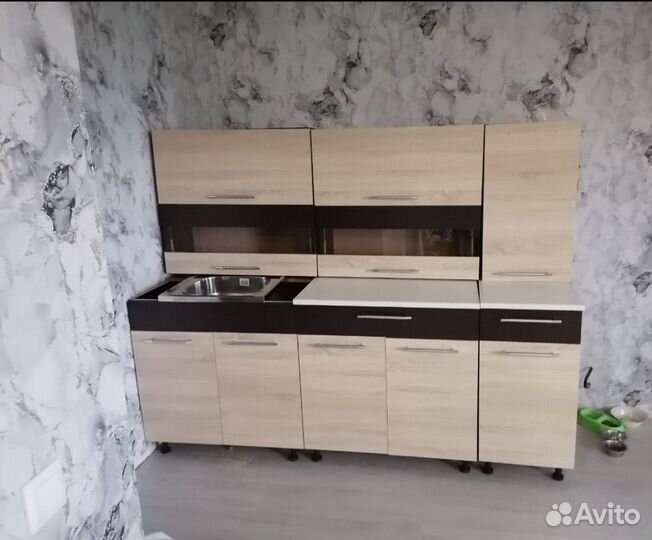 Новая прямая кухня лдсп 2м