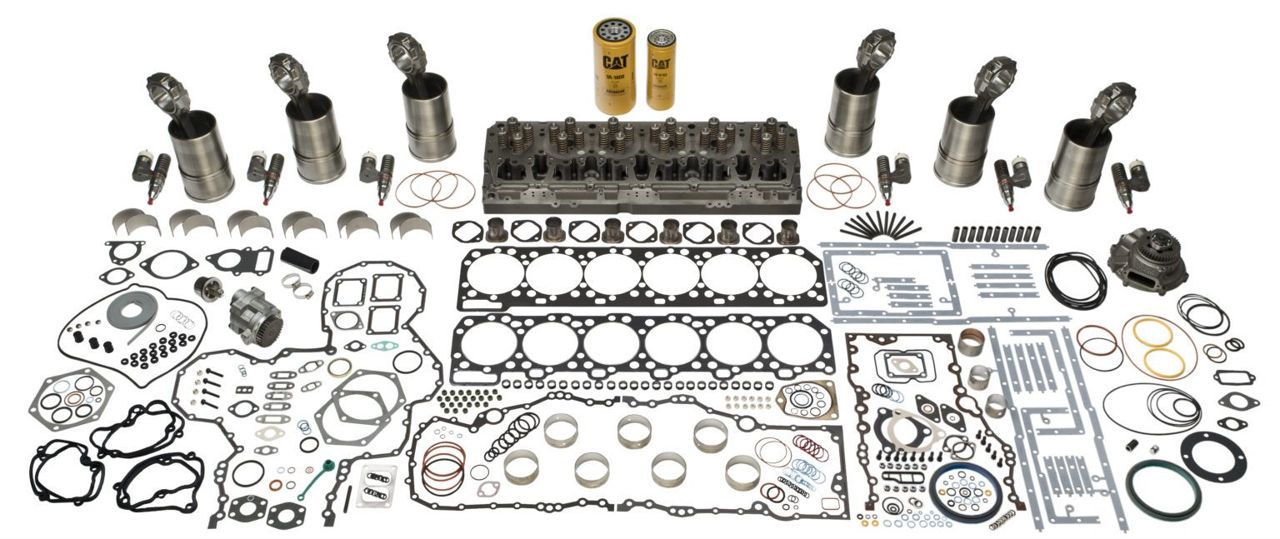 Запчасти hr. Komatsu rebuild Kit. Р/К головки компрессора Петербилт Cat 13.