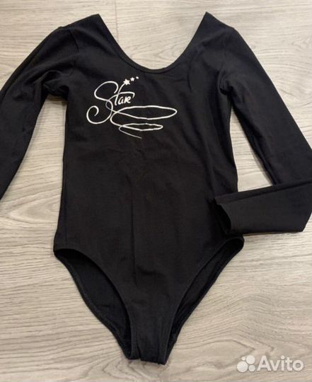 Купальник гимнастический/ лосины р.146-152