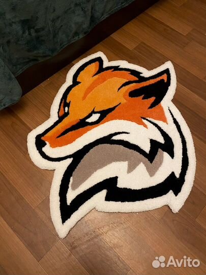 Ковер ручной работы «Лис»