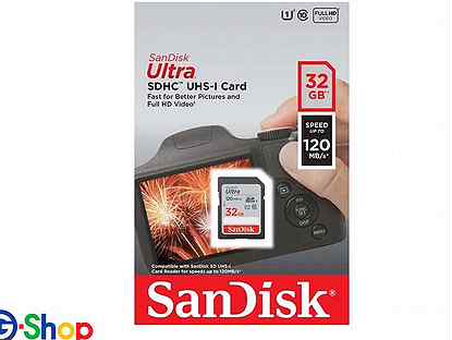 Карты памяти SD SanDisk ultra U1 90MBs
