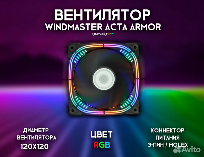 Вентилятор для корпуса