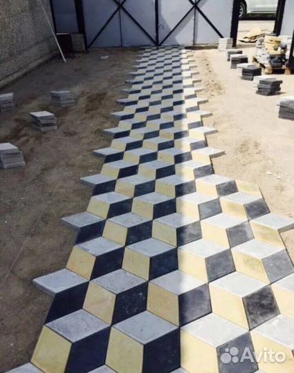 Услуги укладки брусчатка