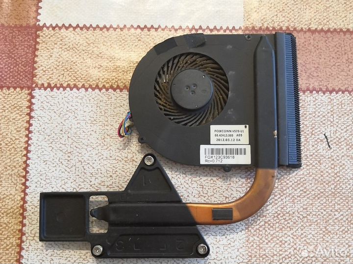 Система охлаждения для ноутбука B570, B570, V570