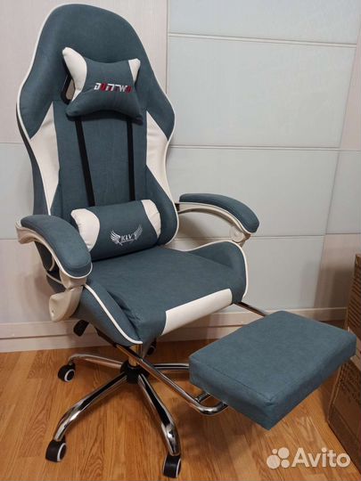 Тканевые геймерские кресла бесплат. доставка новые