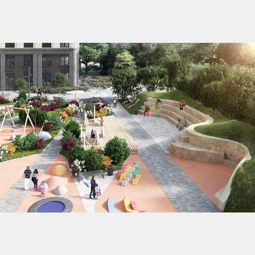 3-к. квартира, 80,1 м², 2/17 эт.