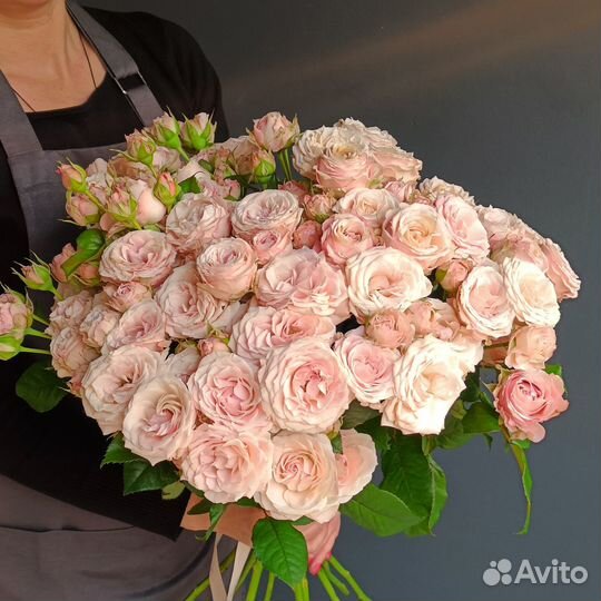 Цветы Розы Букеты из кустовых роз