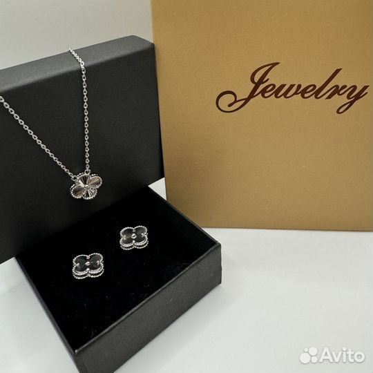 Van cleef arpels серьги и подвеска