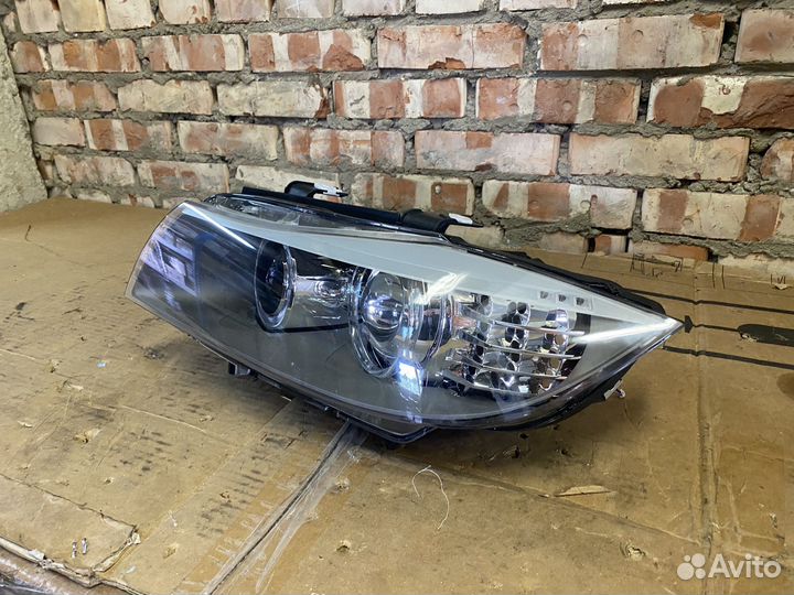 Левая фара биксенон bmw e91