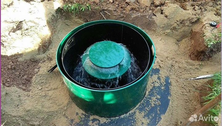 Септик без откачки + гарантия