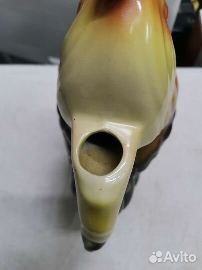 Штоф Петух без крышки Керамика СССР (Ч)