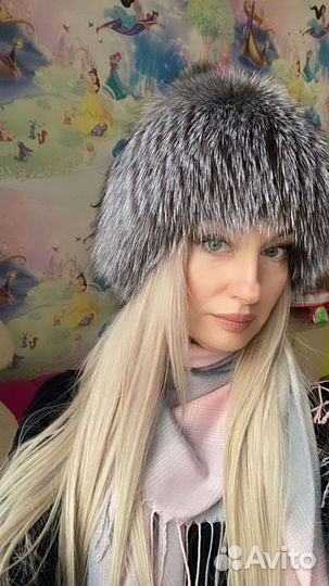 Шапка из песца