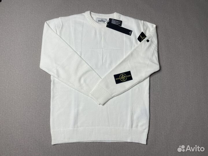 Свитер Stone Island белый