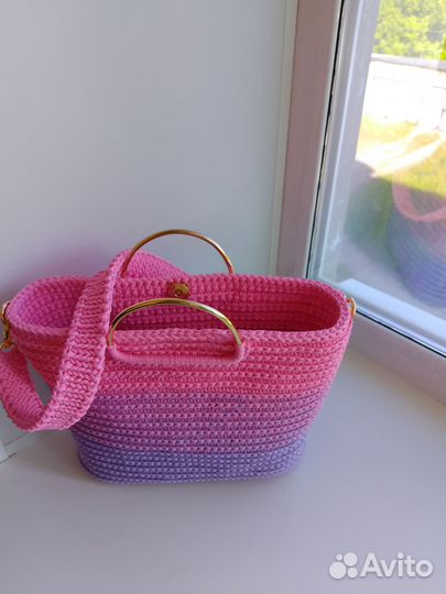 Сумка шоппер ручная работа