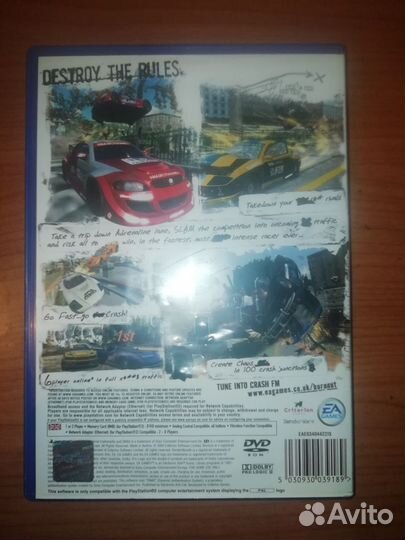 Лицензионные игры ps2 burnout 3