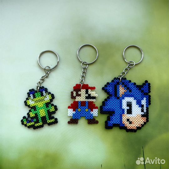 Брелок Соник, Марио, Гекс