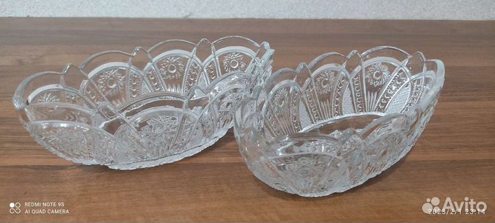 Хрустальная посуда СССР