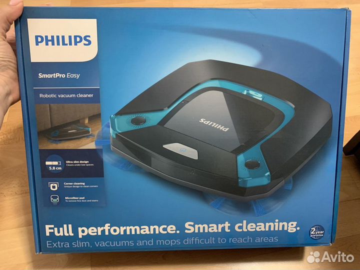 Робот-пылесос Philips SmartPro Easy FC8794 + доп