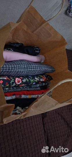 Вещи пакетом размер 48