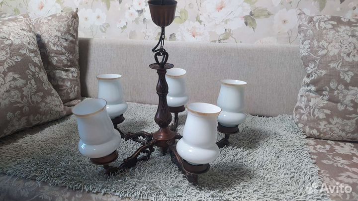 Люстра 5 рожковая