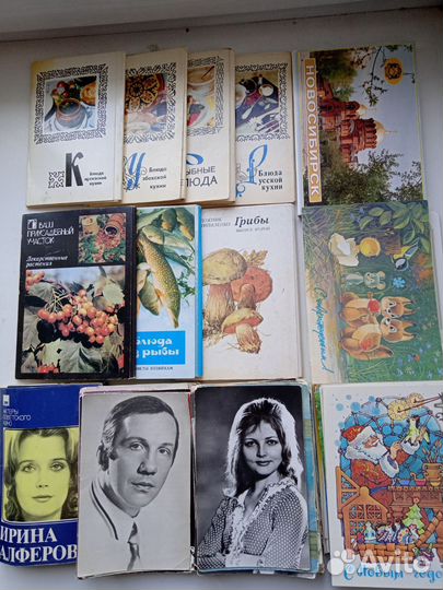 Наборы открыток и штучно