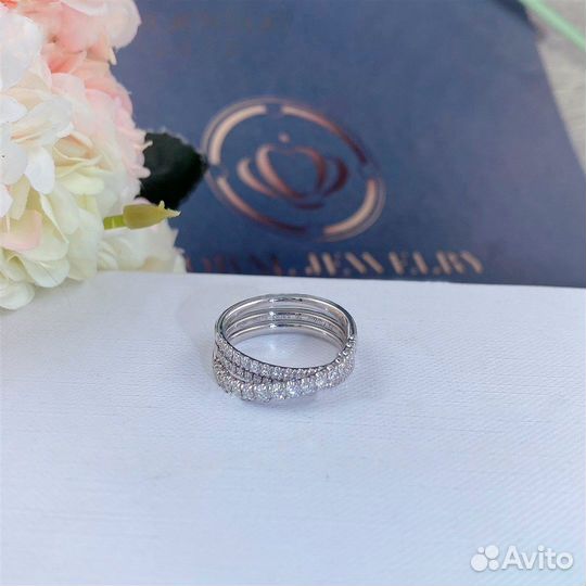 Кольцо Cartier Etincelle De Cartier Бел.золото 0,9