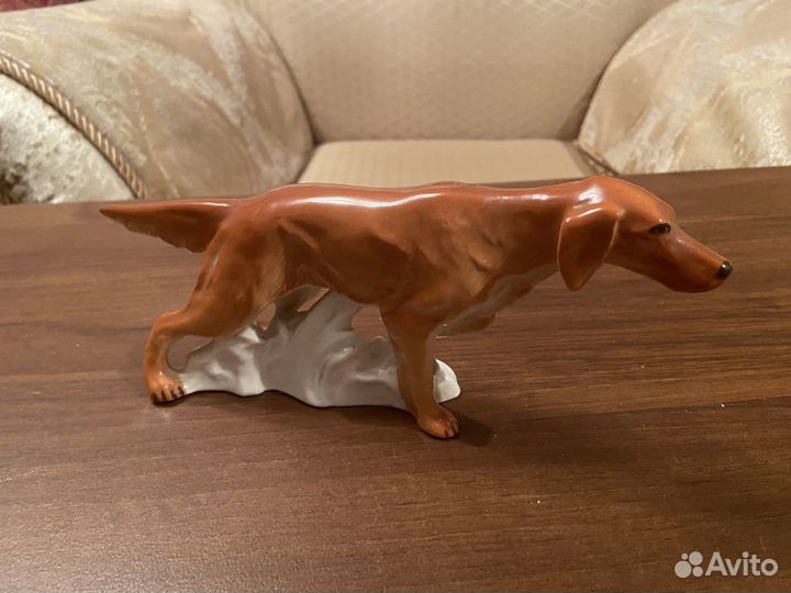 Собака керамическая