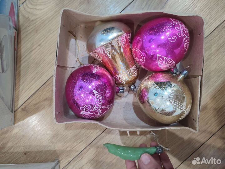 Елочные игрушки СССР