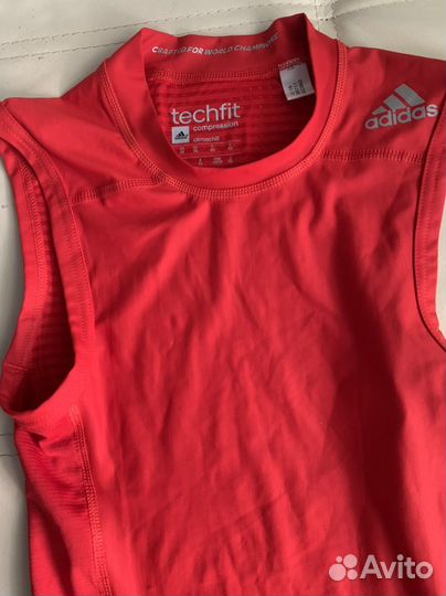 Спортивная майка adidas techfit мужская