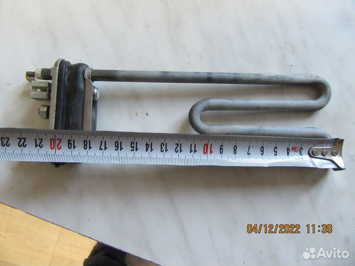 Тэн 1950W для стиральной машины с датчиком темпер