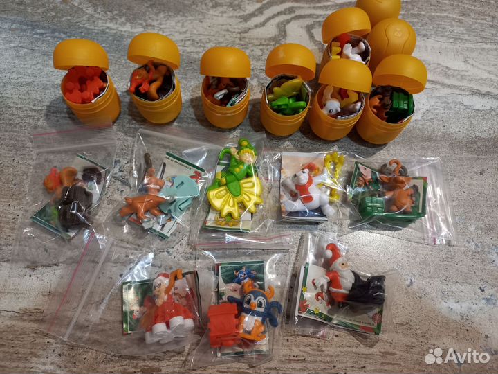 Новогодние игрушки из киндера